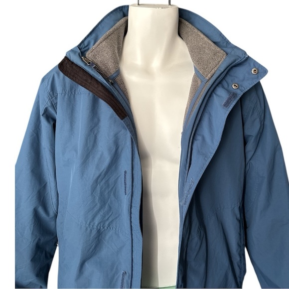 L.L. Bean Men’s 3 Season Warm Up Jacket with Removable Fleece Lining, Size M - Picture 4 of 10